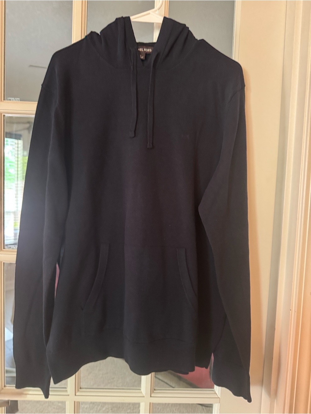 Michael Kors Men's Black Pullover Hoodie
